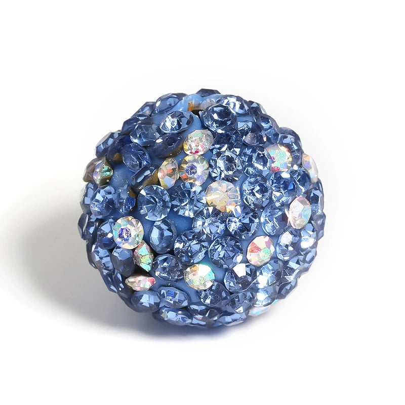 Rhinestone Beads with Spots (16mm)