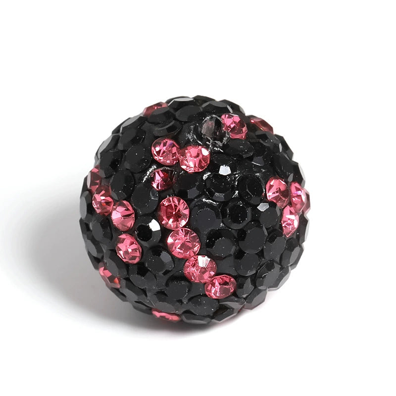 Rhinestone Beads with Spots (16mm)