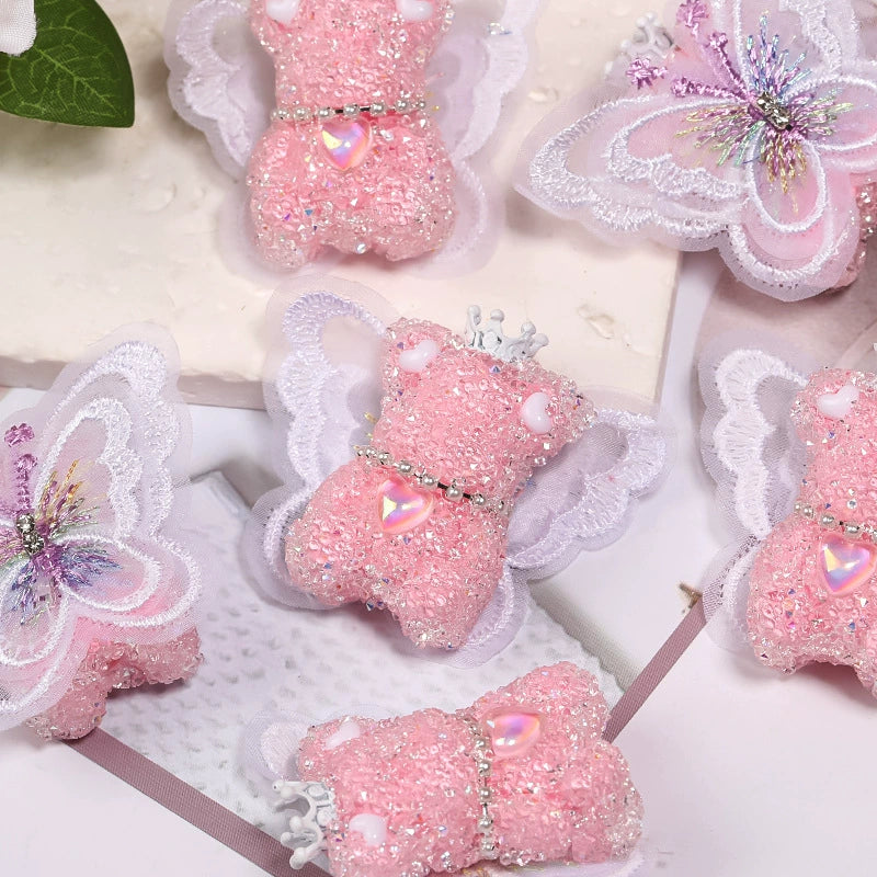 Winged Bear Sugar Beads