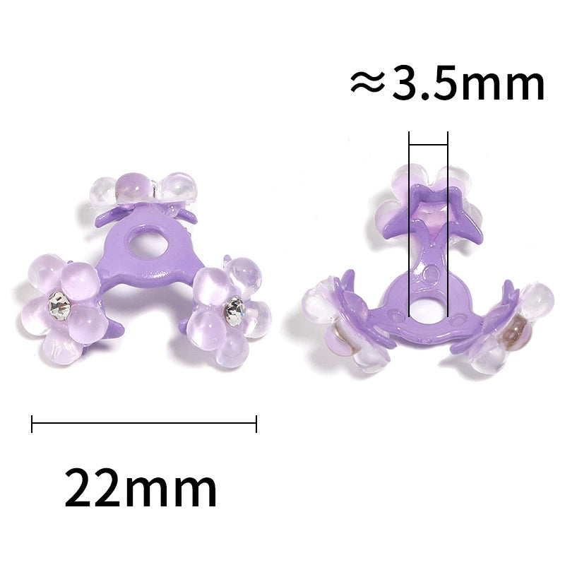 Floral Spacer (random color)
