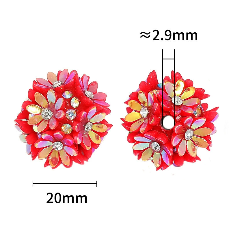 Flower Fancy Beads (random color)