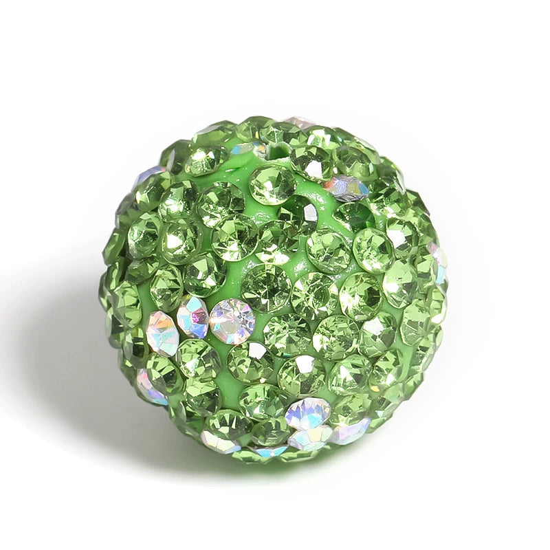 Rhinestone Beads with Spots (16mm)