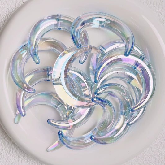 Glitter Moon Beads