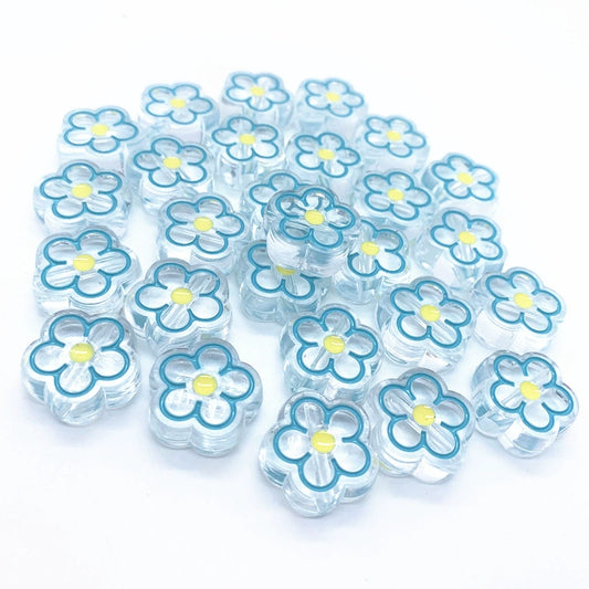 Acrylic Flower Beads